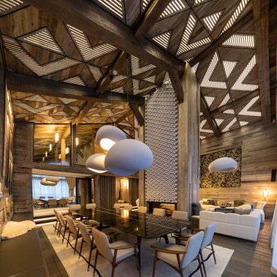 dining room chalet